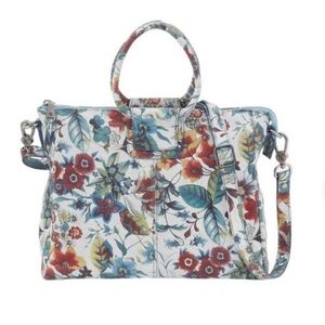 HOBO Sheila medium Satchel Bag with Vintage Floral Design